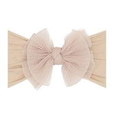 Tulle Bow Baby Headband